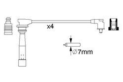 FISE BUJII BOSCH 0 986 356 970 - Compatibil cu HYUNDAI
