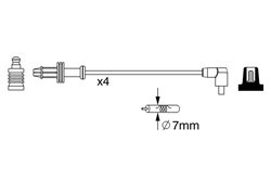 Fise bujii BOSCH 0 986 357 240