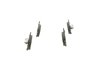 SET PLACUTE FRANA BOSCH 0 986 424 021 - Compatibil cu DACIA, LADA, RENAULT