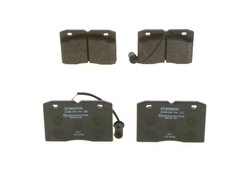 Set placute frana BOSCH 0 986 424 144