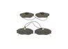 SET PLACUTE FRANA BOSCH 0 986 424 223 - Compatibil cu CITROEN, PEUGEOT