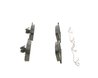 SET PLACUTE FRANA BOSCH 0 986 424 329 - Compatibil cu OPEL, VAUXHALL