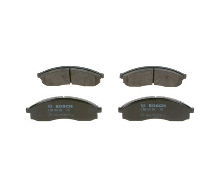 SET PLACUTE FRANA BOSCH 0 986 424 340 - Compatibil cu MITSUBISHI, NISSAN