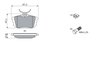 SET PLACUTE FRANA BOSCH 0 986 424 427 - Compatibil cu MITSUBISHI, PROTON, SMART, VOLVO