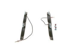 SET PLACUTE FRANA BOSCH 0 986 424 451 - Compatibil cu RENAULT