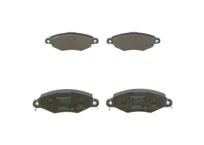 Set placute frana BOSCH 0 986 424 453