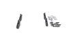 Set placute frana BOSCH 0 986 424 469