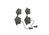 SET PLACUTE FRANA BOSCH 0 986 424 482 - Compatibil cu AUDI, ZHONGHUA (BRILLIANCE)