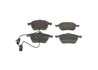 SET PLACUTE FRANA BOSCH 0 986 424 482 - Compatibil cu AUDI, ZHONGHUA (BRILLIANCE)