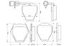 Set placute frana BOSCH 0 986 424 689