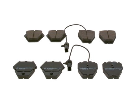 SET PLACUTE FRANA BOSCH 0 986 424 690 - Compatibil cu AUDI, VW
