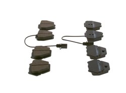 SET PLACUTE FRANA BOSCH 0 986 424 690 - Compatibil cu AUDI, VW