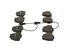 SET PLACUTE FRANA BOSCH 0 986 424 690 - Compatibil cu AUDI, VW