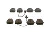 SET PLACUTE FRANA BOSCH 0 986 424 690 - Compatibil cu AUDI, VW