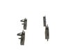 SET PLACUTE FRANA BOSCH 0 986 424 707 - Compatibil cu CHEVROLET, HOLDEN, OPEL, VAUXHALL