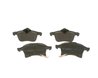 SET PLACUTE FRANA BOSCH 0 986 424 707 - Compatibil cu CHEVROLET, HOLDEN, OPEL, VAUXHALL