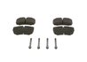 SET PLACUTE FRANA BOSCH 0 986 424 750 - Compatibil cu IVECO