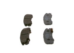 SET PLACUTE FRANA BOSCH 0 986 424 760 - Compatibil cu OPEL, VAUXHALL