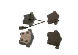 SET PLACUTE FRANA BOSCH 0 986 424 780 - Compatibil cu FORD, SEAT, VW
