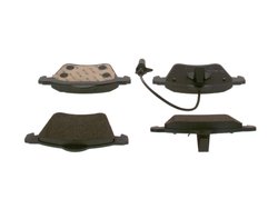 SET PLACUTE FRANA BOSCH 0 986 424 780 - Compatibil cu FORD, SEAT, VW