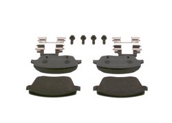 SET PLACUTE FRANA BOSCH 0 986 424 829 - Compatibil cu SEAT, SKODA, VW