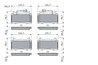 SET PLACUTE FRANA BOSCH 0 986 424 851 - Compatibil cu ALFA ROMEO