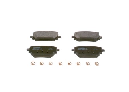 SET PLACUTE FRANA BOSCH 0 986 424 890 - Compatibil cu MERCEDES-BENZ