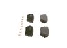 SET PLACUTE FRANA BOSCH 0 986 424 890 - Compatibil cu MERCEDES-BENZ