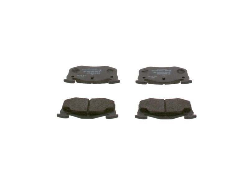 SET PLACUTE FRANA BOSCH 0 986 424 992 - Compatibil cu PEUGEOT, RENAULT
