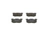 SET PLACUTE FRANA BOSCH 0 986 424 992 - Compatibil cu PEUGEOT, RENAULT