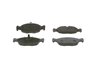 SET PLACUTE FRANA BOSCH 0 986 460 938 - Compatibil cu CHEVROLET, DAEWOO, OPEL, VAUXHALL, ZAZ