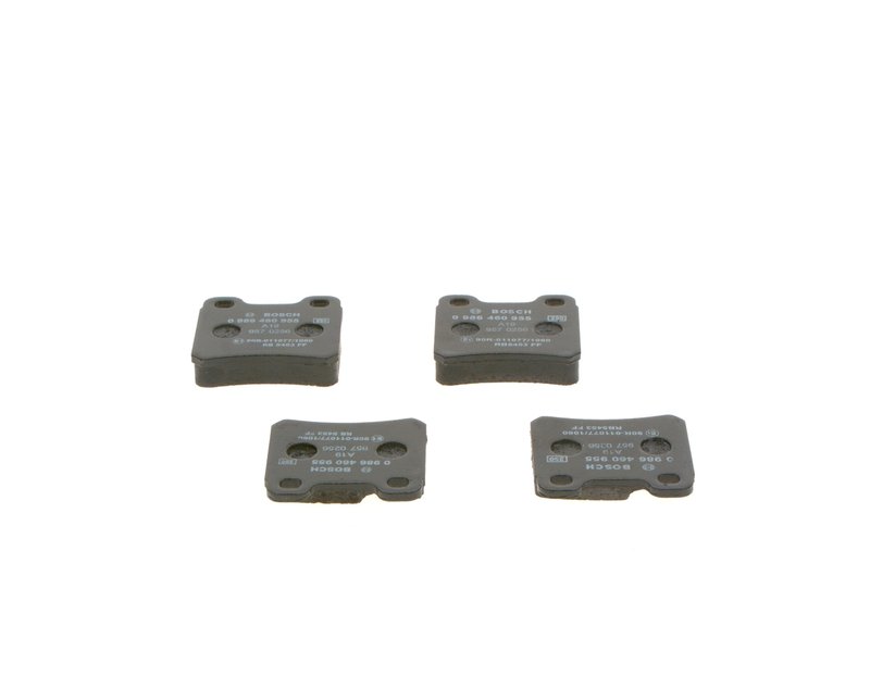 SET PLACUTE FRANA BOSCH 0 986 460 955 - Compatibil cu OPEL, SAAB, VAUXHALL