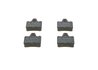 SET PLACUTE FRANA BOSCH 0 986 460 958 - Compatibil cu CITROEN, SAIPA