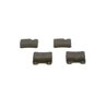 SET PLACUTE FRANA BOSCH 0 986 460 955 - Compatibil cu OPEL, SAAB, VAUXHALL