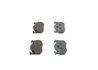SET PLACUTE FRANA BOSCH 0 986 460 970 - Compatibil cu CITROEN, IRAN KHODRO, PEUGEOT, RENAULT