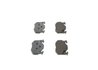 SET PLACUTE FRANA BOSCH 0 986 460 970 - Compatibil cu CITROEN, IRAN KHODRO, PEUGEOT, RENAULT