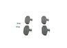 Set placute frana BOSCH 0 986 460 995