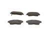 Set placute frana BOSCH 0 986 461 123