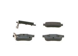 SET PLACUTE FRANA BOSCH 0 986 461 131 - Compatibil cu HONDA, MG, NISSAN, ROVER