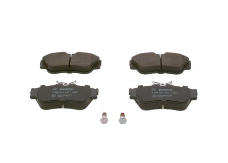 SET PLACUTE FRANA BOSCH 0 986 461 753 - Compatibil cu VW