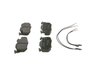 SET PLACUTE FRANA BOSCH 0 986 461 763 - Compatibil cu CITROEN, PEUGEOT, RENAULT