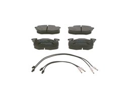SET PLACUTE FRANA BOSCH 0 986 461 763 - Compatibil cu CITROEN, PEUGEOT, RENAULT