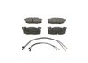 SET PLACUTE FRANA BOSCH 0 986 461 763 - Compatibil cu CITROEN, PEUGEOT, RENAULT