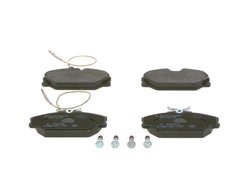 SET PLACUTE FRANA BOSCH 0 986 461 765 - Compatibil cu ALPINE, RENAULT