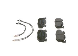 SET PLACUTE FRANA BOSCH 0 986 461 763 - Compatibil cu CITROEN, PEUGEOT, RENAULT