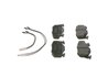 SET PLACUTE FRANA BOSCH 0 986 461 763 - Compatibil cu CITROEN, PEUGEOT, RENAULT