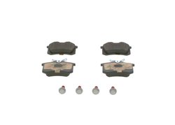 SET PLACUTE FRANA BOSCH 0 986 461 769 - Compatibil cu AUDI, CITROEN, DS, FORD, PEUGEOT, PEUGEOT (DF-PSA), SEAT, SKODA, VW, VW (S