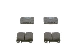 SET PLACUTE FRANA BOSCH 0 986 463 412 - Compatibil cu MERCEDES-BENZ, VW