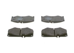 SET PLACUTE FRANA BOSCH 0 986 467 841 - Compatibil cu MERCEDES-BENZ, PUCH, VW