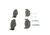SET PLACUTE FRANA BOSCH 0 986 468 873 - Compatibil cu SEAT, VW